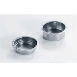 Bestpreis 😀 Graef 145722 Siebeinsätze Ø 60 Mm Einwandig - Einwandige Siebeinsätze 1 Und 2 Tassen Für ES 80 / ES 81 ✔️