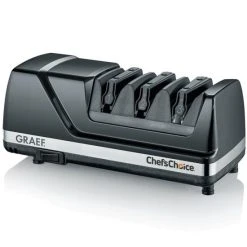 Schlussverkauf 🎉 Graef CX 125 - Messerschärfer - Schwarz 🎁