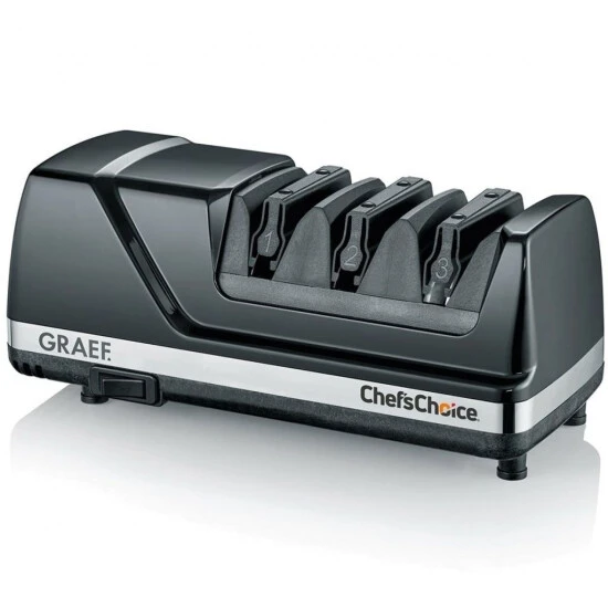 Schlussverkauf 🎉 Graef CX 125 - Messerschärfer - Schwarz 🎁 3 Schlussverkauf 🎉 Graef CX 125 - Messerschärfer - Schwarz 🎁