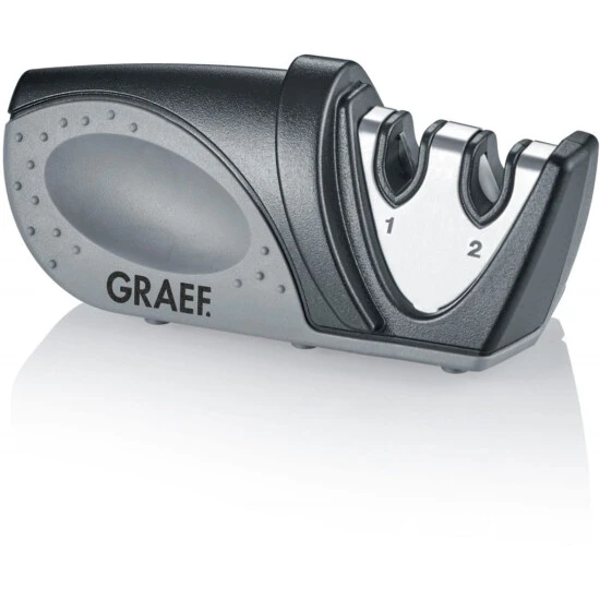 Großhandel 🤩 Graef Piccolo SlicedKitchen Messerschärfer Schwarz ⭐ 4 Großhandel 🤩 Graef Piccolo SlicedKitchen Messerschärfer Schwarz ⭐ – Bild 2